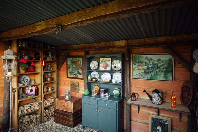 Millie the Hut shepherd's hut, Wegnalls Mill, Presteigne, Herefordshire - Owen Howells Photography