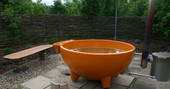 the coppice woodland camp guilden gate hot tub