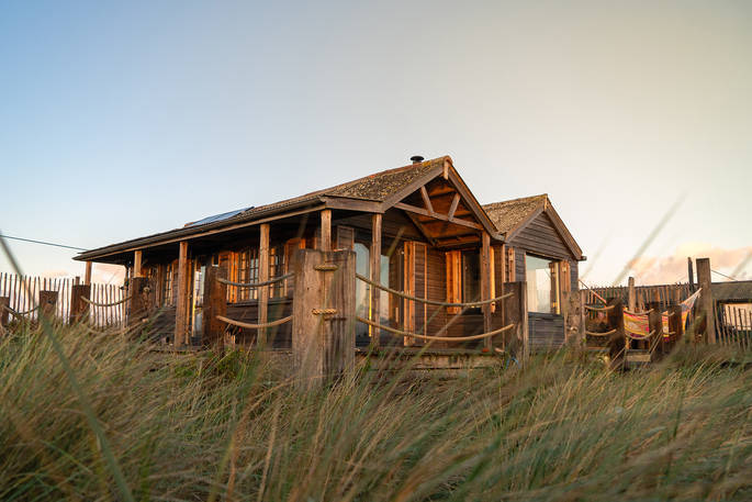The Beach House cabin, Isle of Sheppey, Kent, England