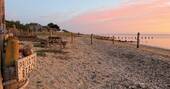 Private beach