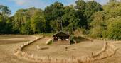 Arial view of Park Lodge