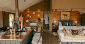 Open plan layout inside
