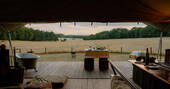 View from the safari tent