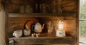 Cooking utensils, crockery and glassware provided