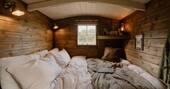 Cosy bed inside