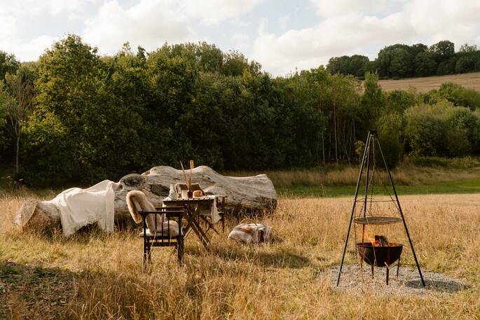 Firepit area