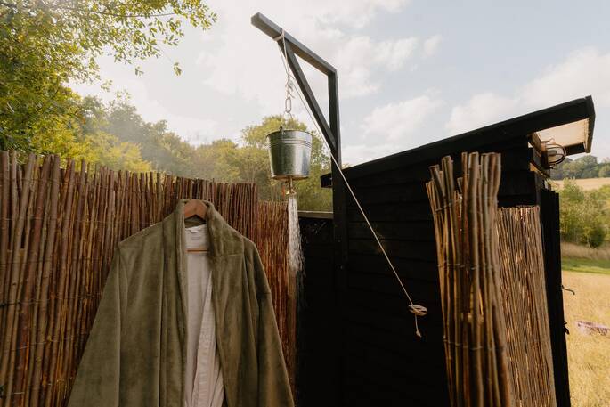 Outdoor shower