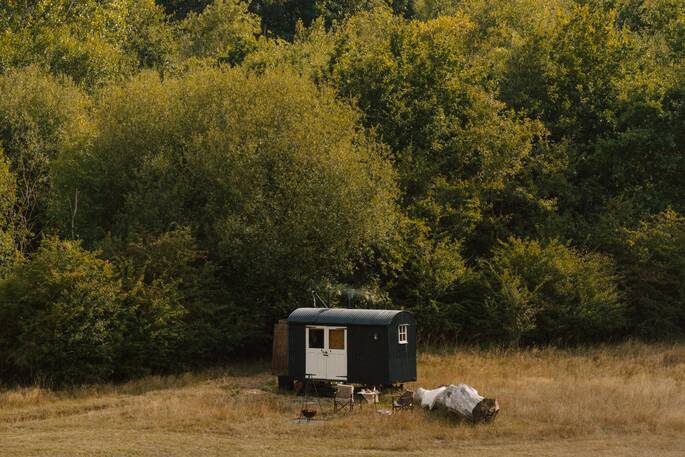 The hut
