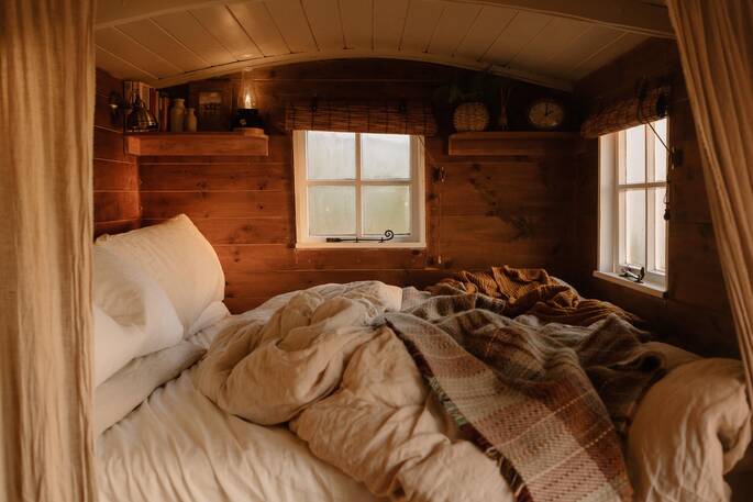 Bed with a view