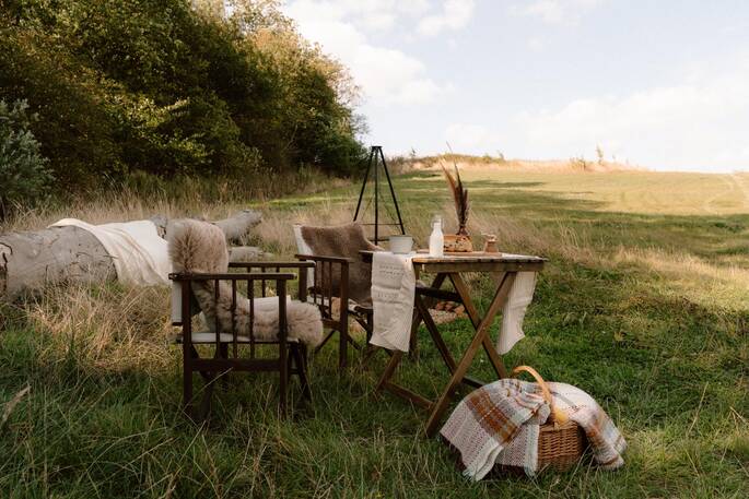 Outdoor seating