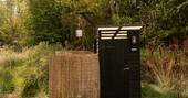 Outdoor shower block