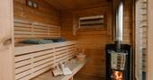 8 Inside sauna
