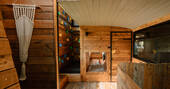 10 - Entrance to twin room with climbing wall and ball pit