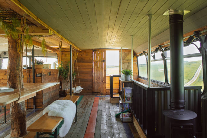 5 - Wood-burner and dining 