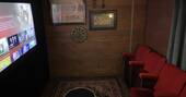 Slow Shed cinema room 