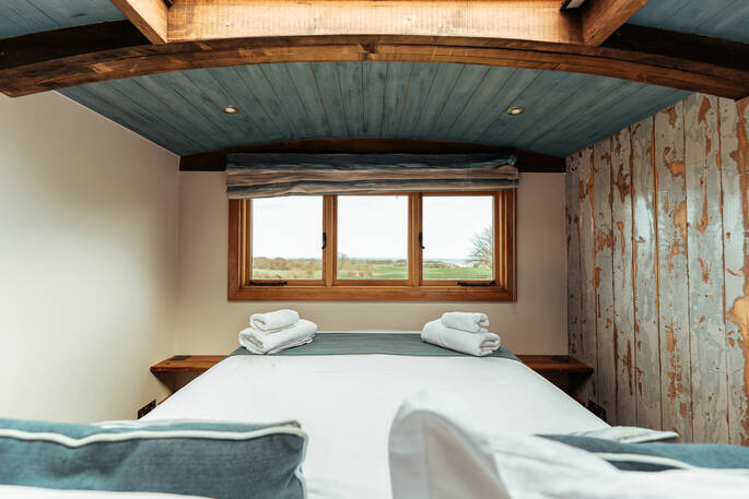 View from the bed