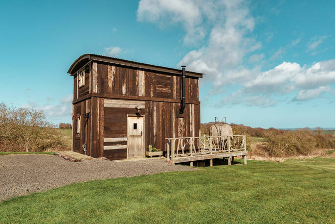 Side of cabin