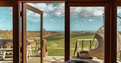 View from patio doors