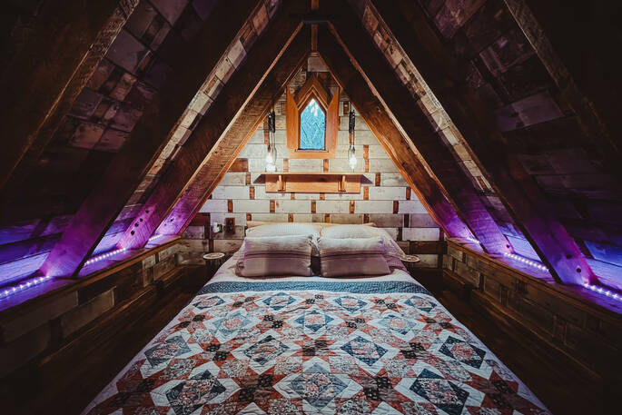 a-frame bed