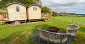 Maylies at Huts in the Hills in Northumberland 