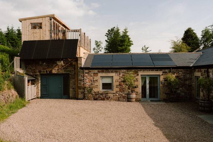 Leyland Barn front exterior