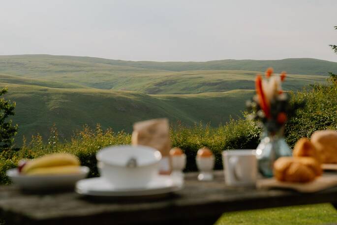 View from the cottage