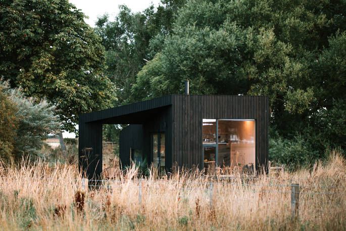 Ash at Tughall cabin, Chathill, Northumberland