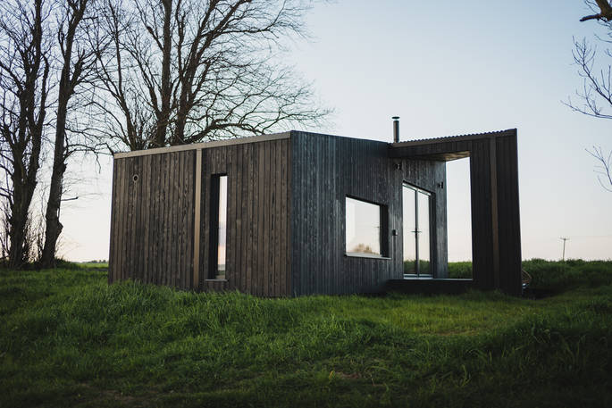Ash at Tughall cabin, Tughall Grange Farm, Chathill, Northumberland