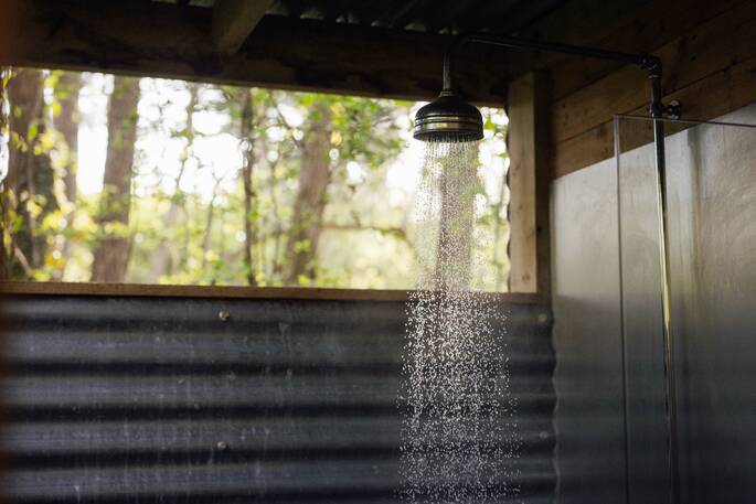 Hot shower