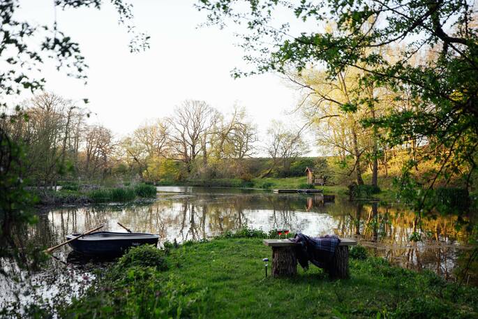 Lake on site