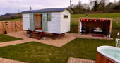 Oak Hut at Shropshire Shepherds Huts