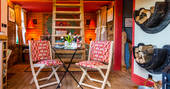 Dining area - McLaughlin's, cabin, holiday, shropshire, england