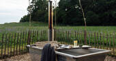 Wood-fired hot tub 