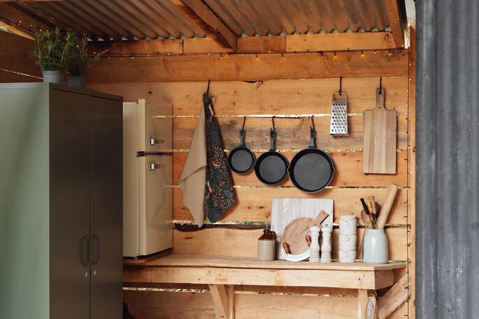 Covered Kitchen
