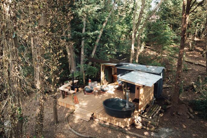 Ramsons Retreat aerial shot