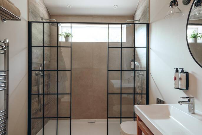 Dual shower