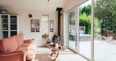 Open plan layout inside