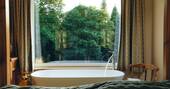 View from the bed