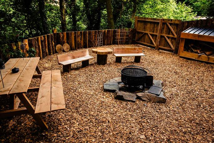 Firepit area