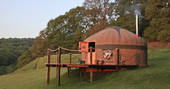 Deers Leep Yurt in Somerset