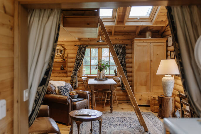 Cabin interior 