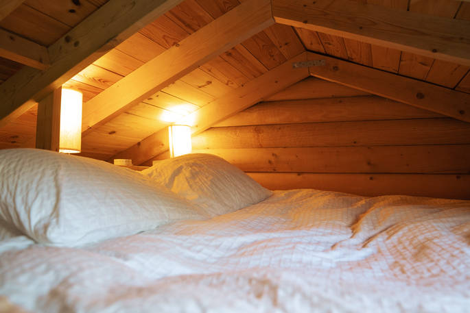 Cosy double bed 