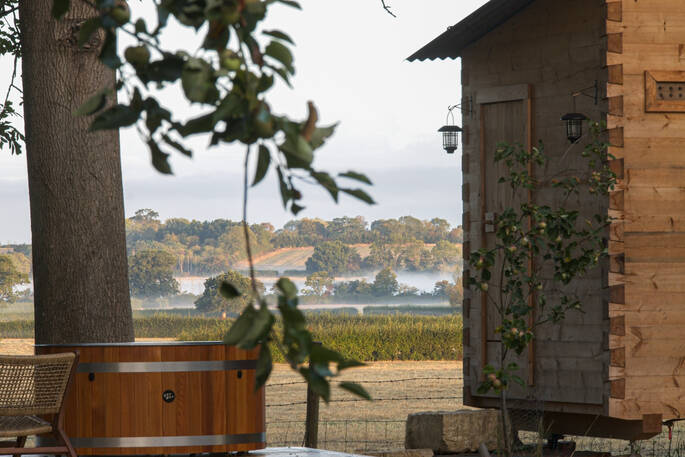 Sauna & surrounding view