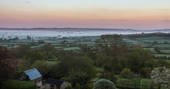 Exterior-Garden-View at Sunrise Over the Blackmore Vale