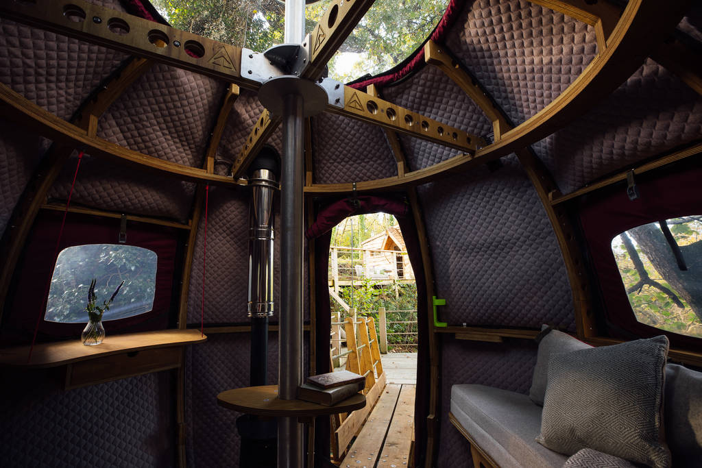 The Pennard Hide | Treehouse in Somerset | Canopy & Stars