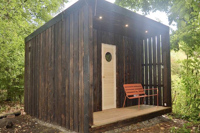 sauna exterior