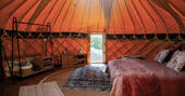 Interior of Yurt