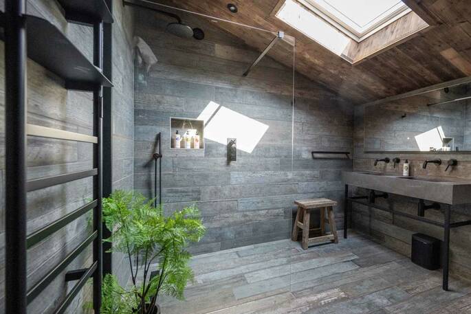 12 - bathroom with walk in shower