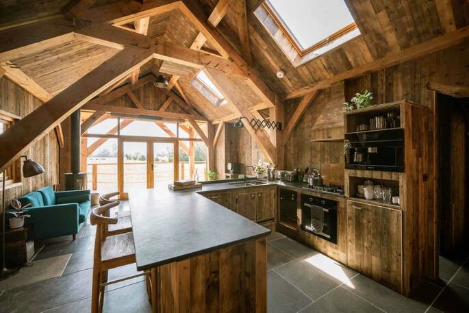 7 - open plan kitchen