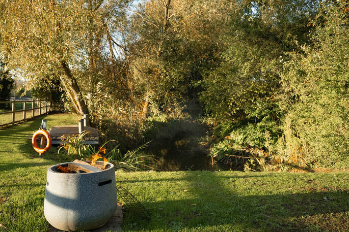Relax with a coffee in bed